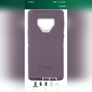 Otterbox Samsung Galaxy Note 9 Purple